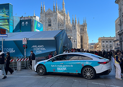 Milano Cortina 2026: L'Oro della Visibilità con la Pubblicità Dinamica sui Taxi OOH